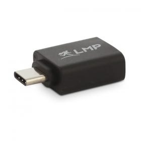 LMP USB-C (m) to USB A (f) adapter, 5G/3A, black