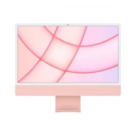 iMac 24-inch with Retina 4.5K display: Apple M1 chip with 8core CPU and 8core GPU - Pink