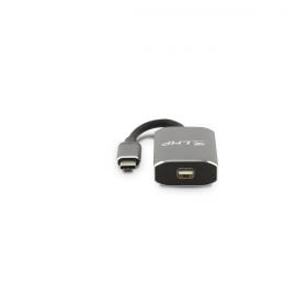 LMP USB-C to Mini-DisplayPort Adapter, USB 3.1 (m) to Mini-DP 1.2 (f) (max. 4K@60Hz), alu housing, s